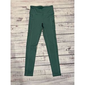 Salty Savage Side Pocket High Waist Leggings in Green Size Small